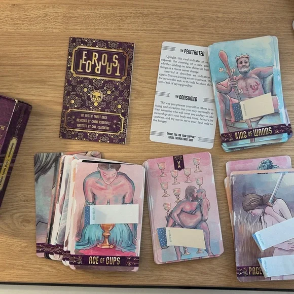 Eros (erotic) Tarot Deck by Chain Assembly - Picture 5 of 6